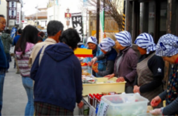 Nozawa Onsen’s Morning Market